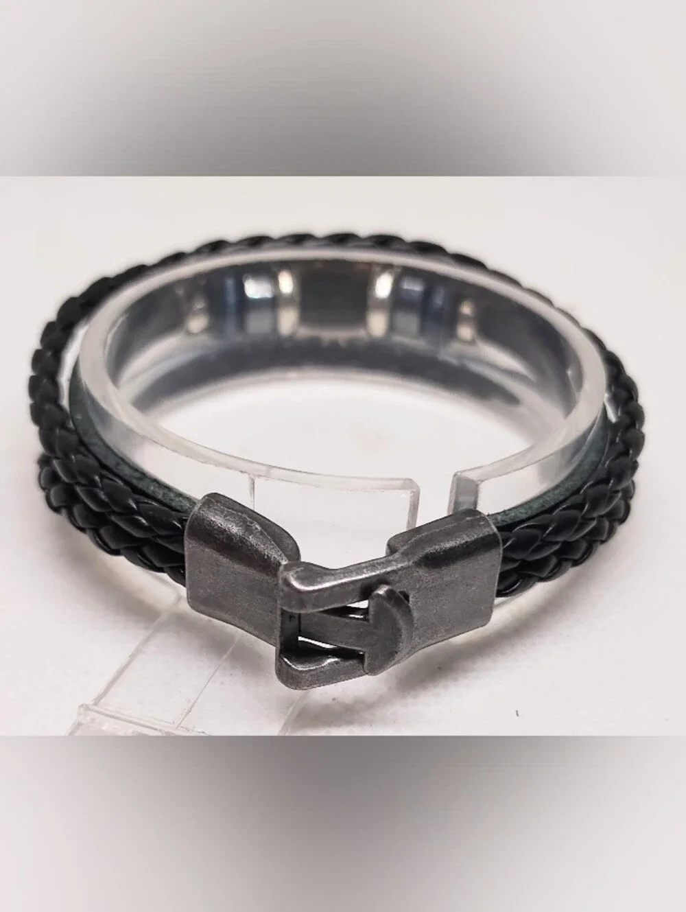 Men's Bracelet Leather Braided Layered Evil Eye Jewelry New G15